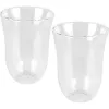 Kieliszek do kawy DeLonghi De’Longhi 5513214611 przezroczysty szklany 2 szt. 220 ml 117 mm