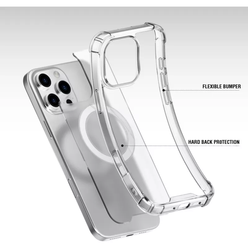 4smarts Hybrid Case Ibiza do Apple iPhone 16 Pro Max kompatybilne z MagSafe