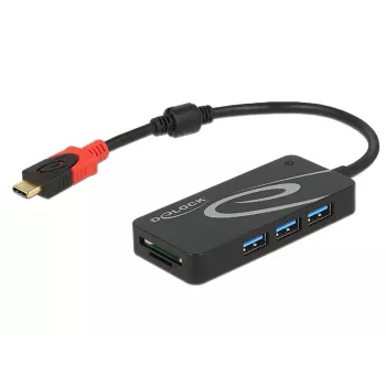 USB Hub DeLOCK USB 3.0 Type-C 3 Port