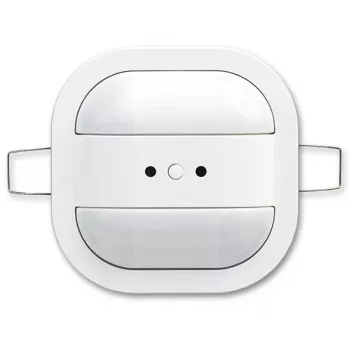 busch jaeger smart home multi-sensor 2CKA006132A0331 — przewodowy, mierzy światło i ruch, jasność 1–1000 lx, rozmiar 80×80×45 mm