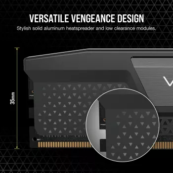 VENGEANCE® 48GB (2x24GB) DDR5 DRAM 7000MT/s CL36 Memory Kit