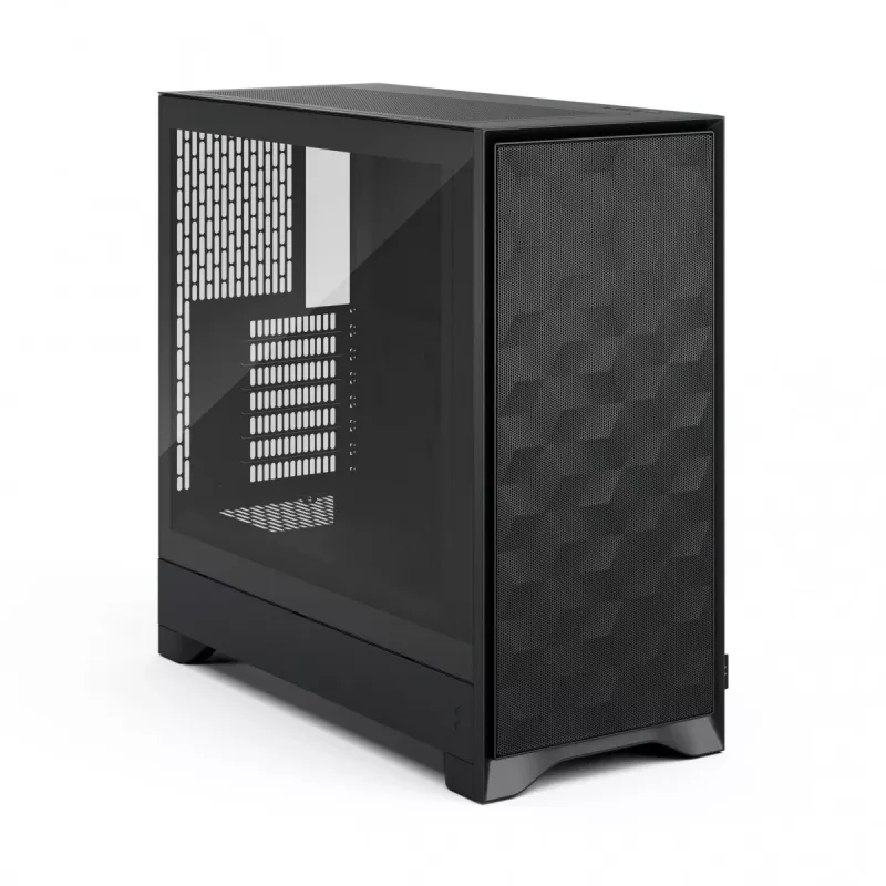 Obudowa PC Fractal Design Pop 2 Air Czarny TG Midi Tower — ATX, 3x 120 mm wentylatory przednie, obsługa dysków 2,5 cala i 3,5 cala