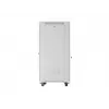 19-calowa szafa stojąca LANBERG 32U 600×800 mm szara z drzwiami szklanymi i LCD (płaski Pack)