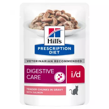 HILLS Prescription Diet Digestive Care i/d Feline z łososiem – mokra karma dla kota – 85g