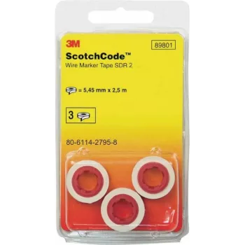 3M Scotchcode™ Kabelmarkierer-Nachfüllrollen Ziffer 8 80-6114-2801-4 Inhalt: 3 Rolle(n) (80-6114-2801-4)
