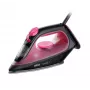 Braun TexStyle 1 Żelazko parowo-suche Ceramiczna stopa 2000 W Czarny, Fioletowy