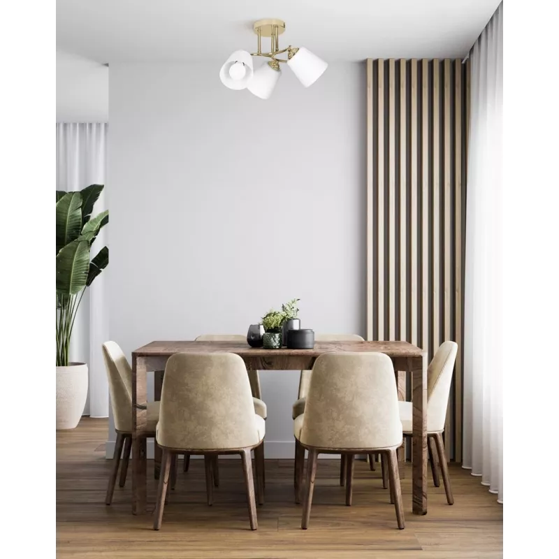 Activejet AJE-EMILY 3P GOLD E27 lampa wisząca 3x40W