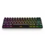 Mechaniczna klawiatura gamingowa STEELSERIES Apex Pro Mini Wireless — format 60%, USB + bezprzewodowa RF + Bluetooth, QWERTY US, czarna