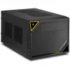 Obudowa PC Sharkoon SHARK ZONE C10 Mini-ITX Czarna, Żółta