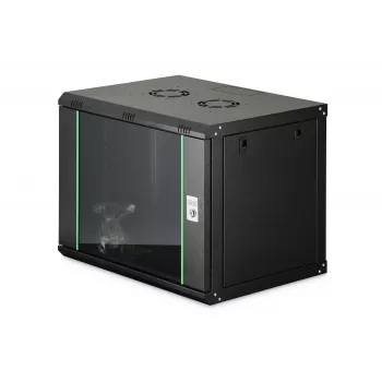 Szafa wisząca DIGITUS Dynamic-N 9U, 600x450 mm (SxG), IP20, zamek na klucz, do montażu