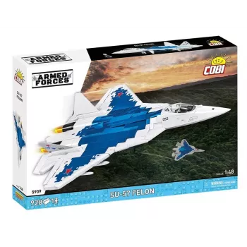 Zestaw konstrukcyjny Cobi SU-57 Felon, 928 elementów – model Cobi COBl-5909
