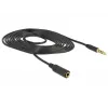 Kabel audio DeLOCK 84667 2m 3,5mm Czarny
