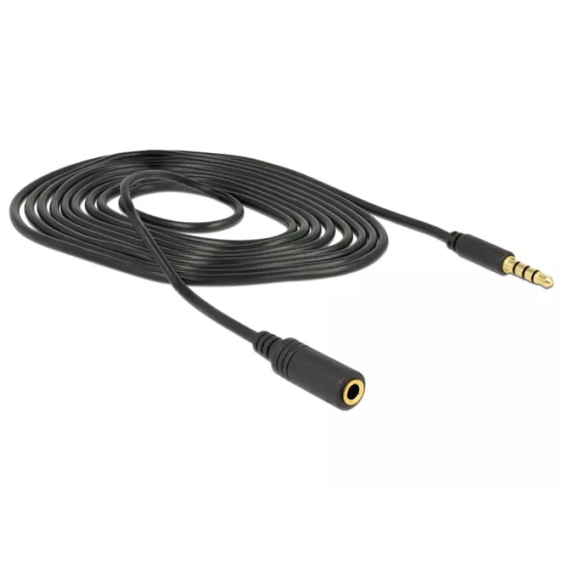 Kabel audio DeLOCK 84667 2m 3,5mm Czarny