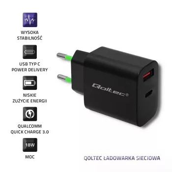 Zasilacz sieciowy Qoltec 51713