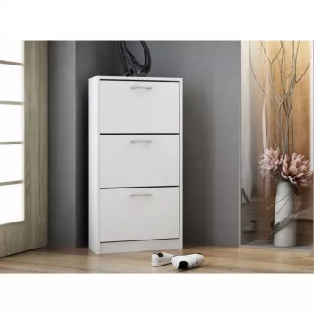 Topeshop PAULA BIEL shoe organizer Closed Biały
