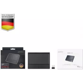 Perixx 11634 - Czarny - Windows 10, Windows 7, Windows 8 - 120 mm - 90 mm - 18,8 mm - 110 g (PERIPAD-704)
