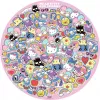 Puzzle Ravensburger Hello Kitty i Przyjaciele — 500 elementów, okrągłe