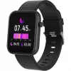 DENVER SW-182 - Smartwatch z opaską - Wyświetlacz 4,3 cm (1,7 cala) - Bluetooth - Czarny (116111000580)