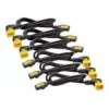 APC Power Cord Kit (6 szt.), blokowany, C13 do C14 (kąt 90°), 1,2 m