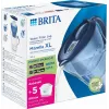 Dzbanek filtrujący wodę BRITA Marella XL z 5 wkładami MAXTRA PRO, niebieski