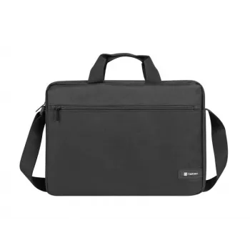 Aktówka NATEC Wallaroo 39,6 cm (15,6 cala) — Aktówka na laptopa z poliestru, pasuje do ekranów 15,6 cala, czarna