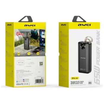 Przenośny powerbank Awei PA-34 30000mAh