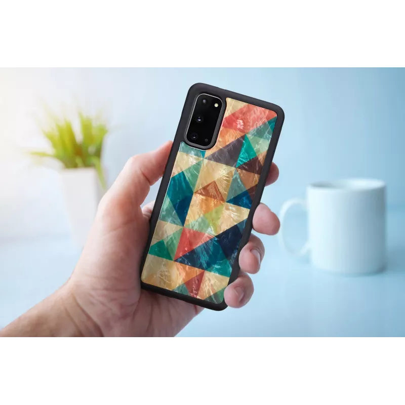 Etui ochronne iKins do Samsunga Galaxy S20 — Mosaic Czarny