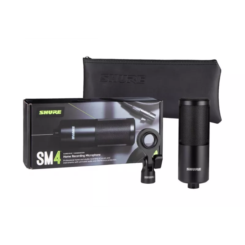 Shure SM4-K - mikrofon pojemnościowy, z zewnętrzną polaryzacją