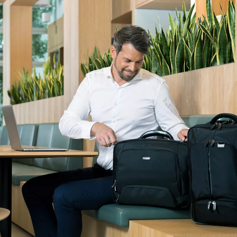 Aktówka DICOTA Eco Multi PRO 11-14,1 cala Czarna Uchwyt do przenoszenia Pasek na ramię