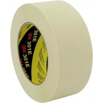 Taśma maskująca z papieru krepowego 3M 301E 72 mm x 50 m, taśma malarska do ogólnego zabezpieczania powierzchni