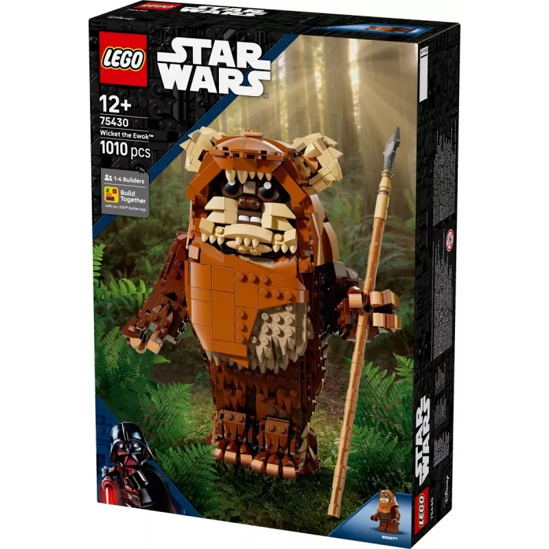 LEGO Star Wars Construct Wicket the Ewok 75430 zestaw konstrukcyjny — 1010 elementów, model 230 mm, wiek 12+