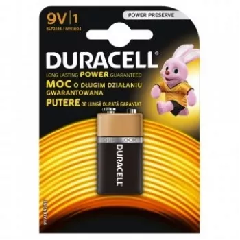 Bateria Duracell 9V 1 szt. 9VDUR BT0009