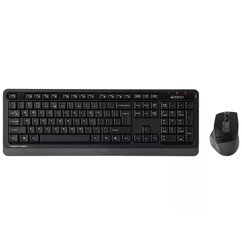 Mysz bezprzewodowa A4Tech FStyler 47478 2.4G Nano szara ergonomiczny design