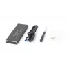 GEMBIRD EE2280-U3C-01 Gembird obudowa M.2 na USB 3.0, aluminium, czarna