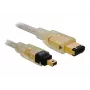 Kabel FireWire A/A DeLOCK 2,0 m Szary