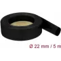 Rurka termokurczliwa DeLOCK 18943 Czarna 5m 2.2cm