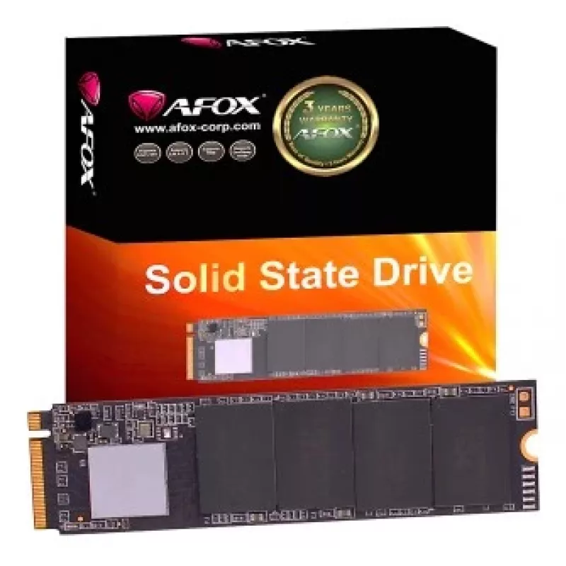Wewnętrzny dysk SSD M.2 NVMe AFOX ME300 128 GB (PCIe x4, 3D NAND, do 1,6 GB/s odczyt, 600 MB/s zapis)