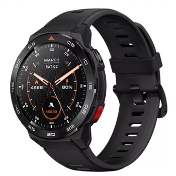 Zegarek Mibro GS Pro Smartwatch GPS 1,43-calowy ekran AMOLED HD, wodoszczelność 5ATM, Bluetooth, sportowy dla kobiet i mężczyzn