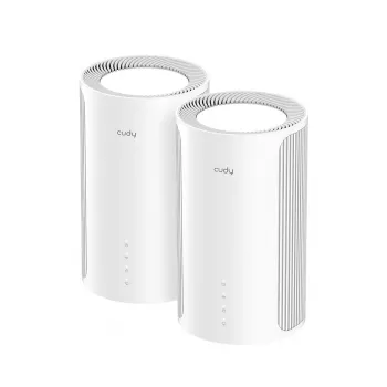 Cudy M11000 Tri-band (2.4 GHz / 5 GHz / 6 GHz) Wi-Fi 7 (802.11be) Biały 4 Wewnętrzny