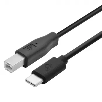 Kabel USB A do B TB 1,8 m — Czarny, do drukarek
