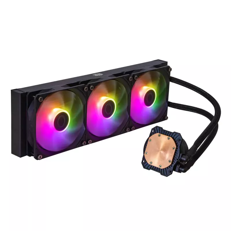 Zestaw chłodzenia cieczą Cooler Master MasterLiquid 360L Core ARGB 12 cm Czarny