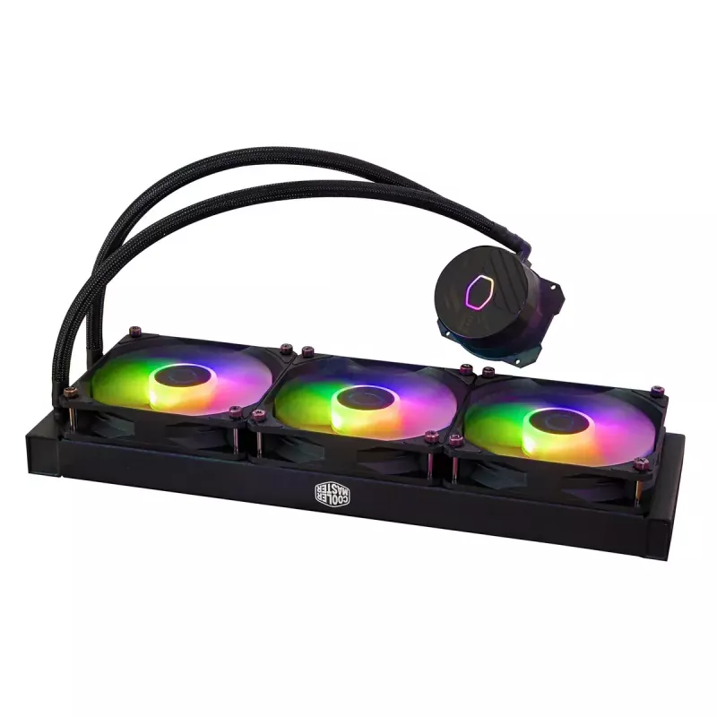 Zestaw chłodzenia cieczą Cooler Master MasterLiquid 360L Core ARGB 12 cm Czarny