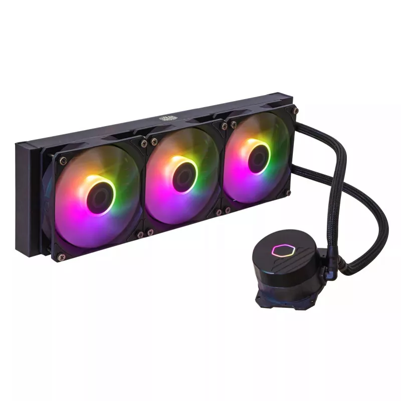 Zestaw chłodzenia cieczą Cooler Master MasterLiquid 360L Core ARGB 12 cm Czarny