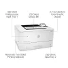 HP LaserJet Enterprise M406dn, Laser, 1200 x 1200 DPI, A4, 38 ppm, drukowanie dwustronne, gotowość sieciowa