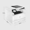 Drukarka HP LaserJet Pro MFP 4102dw, Laser, Drukowanie monochromatyczne, 1200 x 1200 DPI, A4, Drukowanie bezpośrednie, Biała