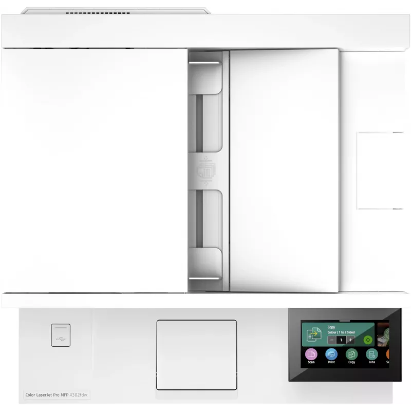 Drukarka HP Color LaserJet Pro MFP 4302fdw, Laser, Kolor, 600 x 600 DPI, A4, Drukowanie bezpośrednie, Niebieski, Biały