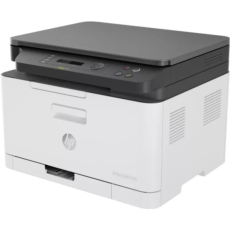 Wielofunkcyjna drukarka laserowa HP Color Laser MFP 178nw — Druk kolorowy, A4, 18 str./min (czarno-biały), Wi‑Fi, Ethernet, skanowanie dupleksowe