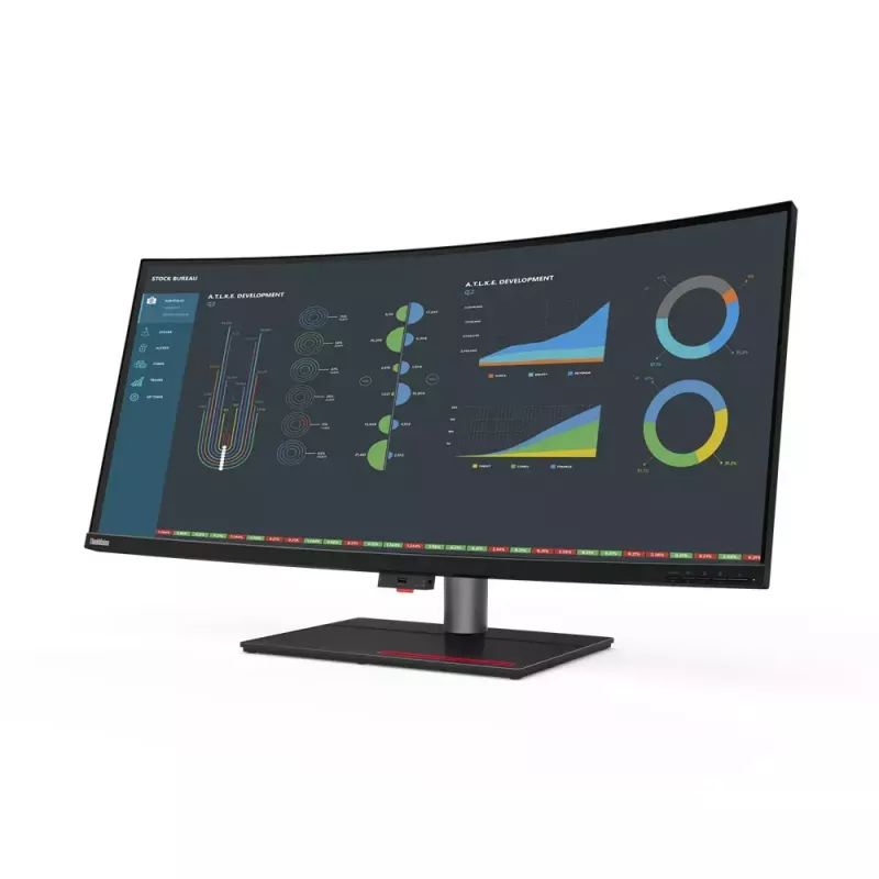Monitor komputerowy Lenovo ThinkVision P40w-20 100,8 cm (39,7 cala) 5120 x 2160 pikseli 5K Ultra HD LED Czarny