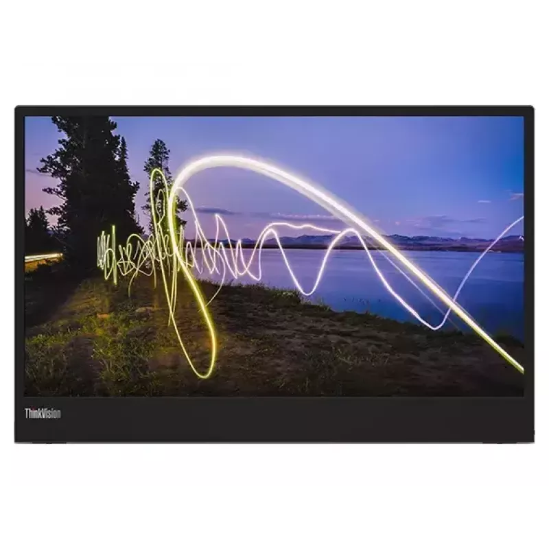 Monitor komputerowy Lenovo ThinkVision M15 39,6 cm (15,6 cala) 1920 x 1080 pikseli Full HD LED Czarny