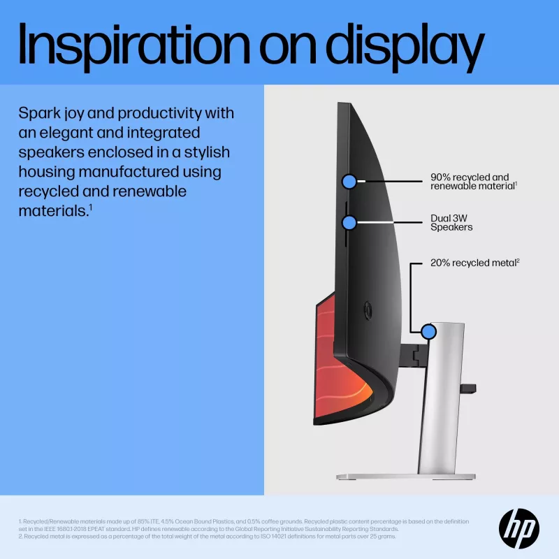 Monitor HP E45c G5 44,5 cala Dual QHD LCD 5120 x 1440